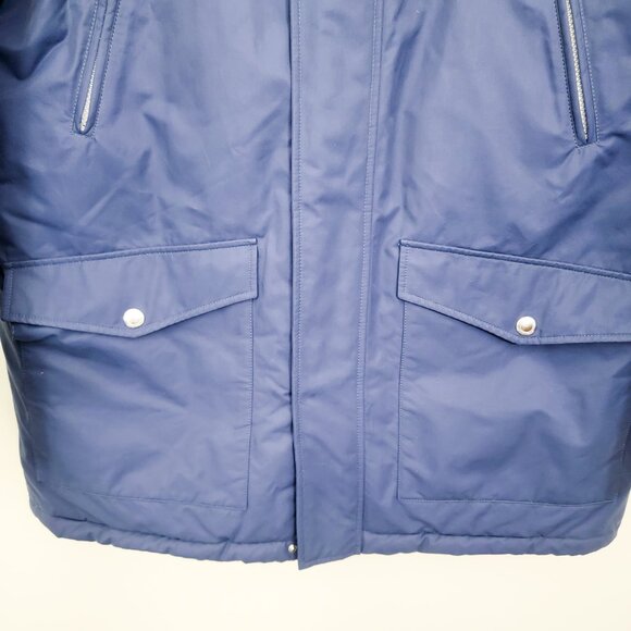 Brunello Cucinelli Padded Nylon Parka in Blue XL - Picture 4 of 15